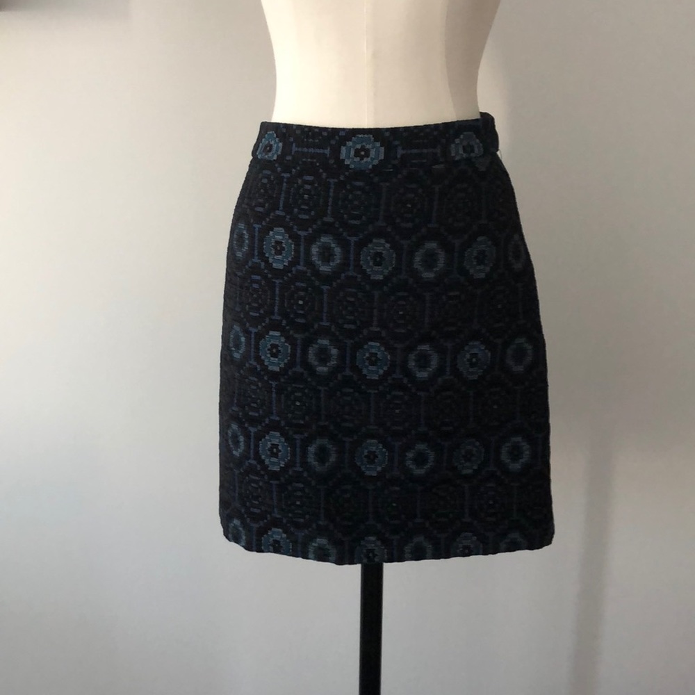 Jacquard Mini Skirt